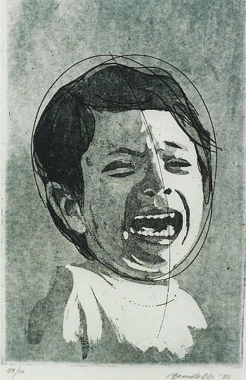 Bimbo che piange, 1975 – Acf – act, mm 250 x 157