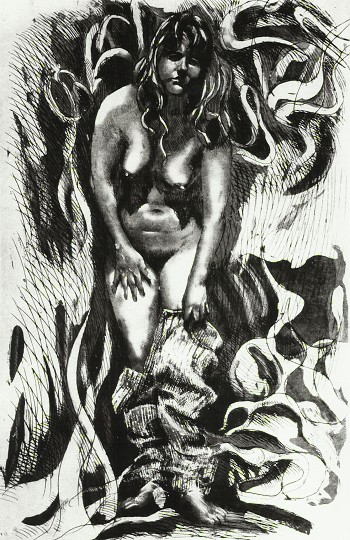 Nudo in piedi, 1992 – Acf - act, mm 498 x 320